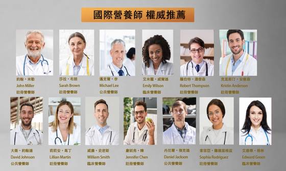 16位國際營養師聯合推薦